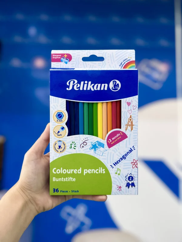 مدادرنگی ۳۶رنگ pelikan - Image 1