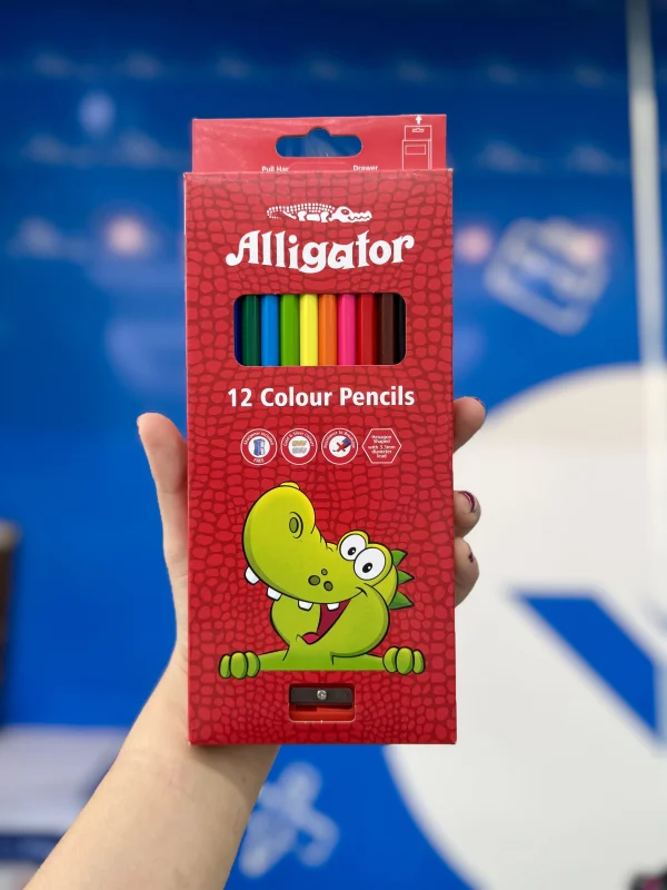 مدادرنگی ۱۲ رنگ Alligator - Image 1
