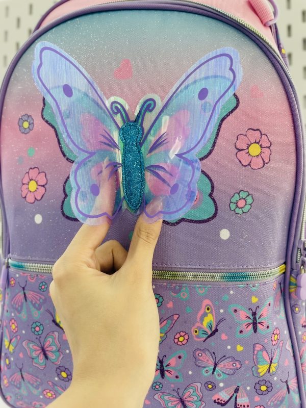 کوله چرخ دار پروانه ای برند وست - Image 2