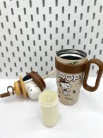 تامبلر اسنوپی قهوه ای - Image 2