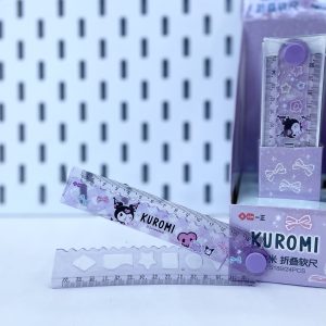 خط کش کرومی شابلون دار ژله ای ۵۱۸۹