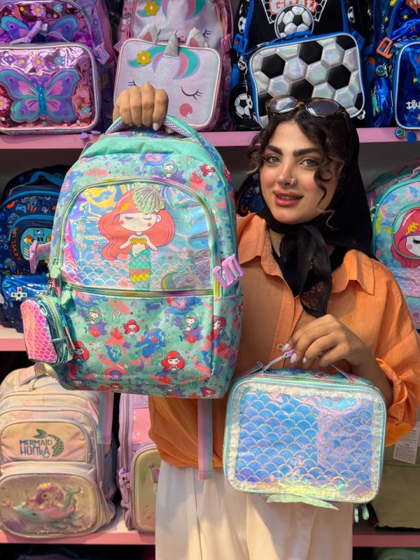 کوله پشتی وست به همراه کیف غذا پری - Image 1