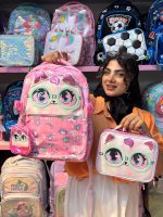 کوله پشتی وست به همراه کیف غذا گربه