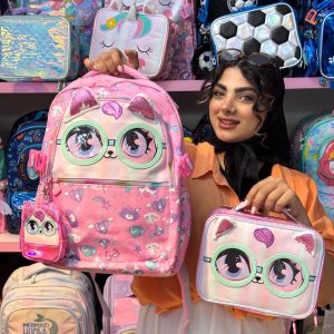 کوله پشتی وست به همراه کیف غذا گربه