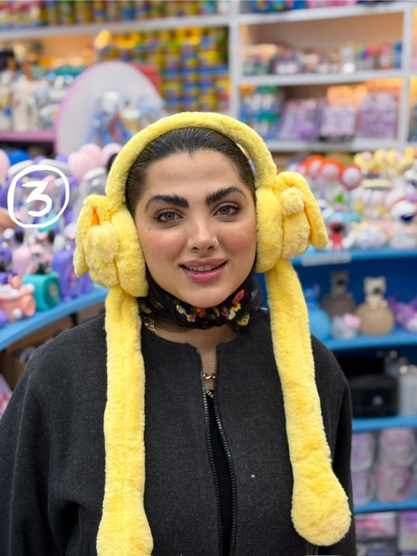 گوش گیر پمپی مخملی - Image 5
